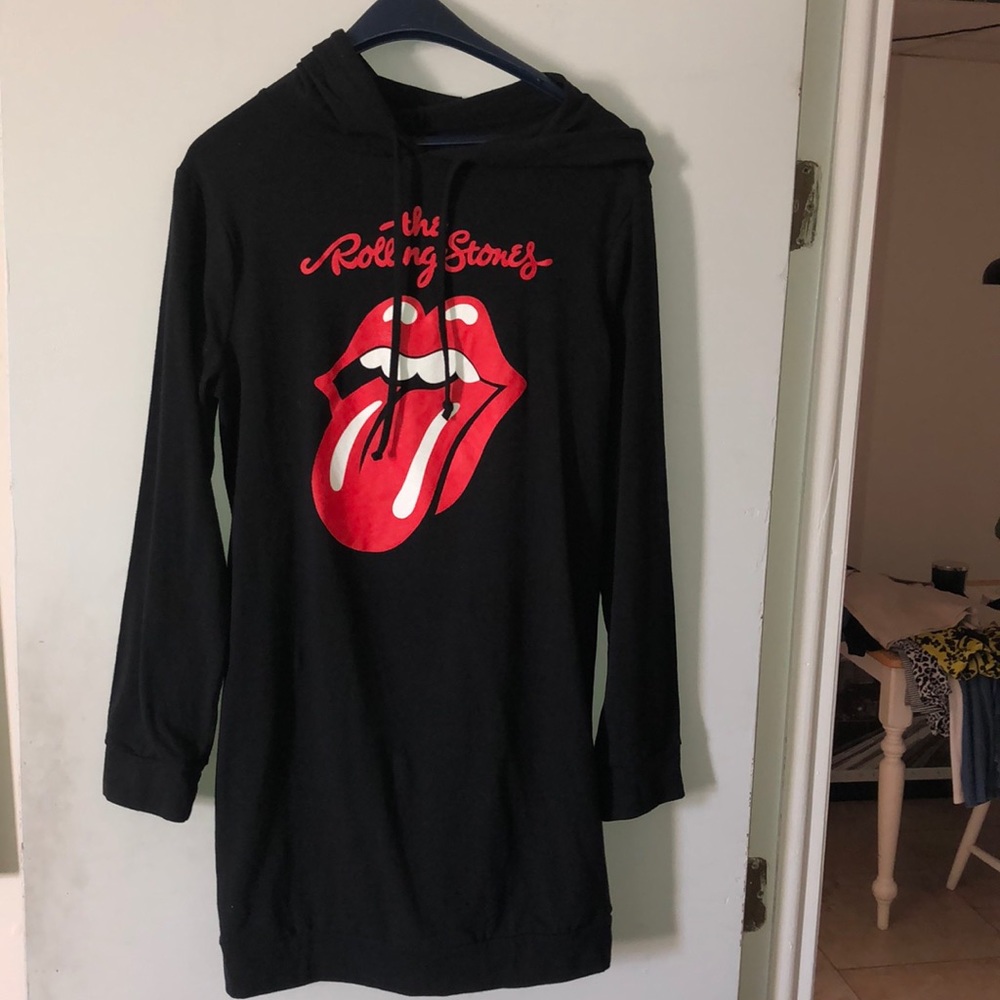 Rolling Stones hooded dress size L